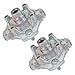 JAVIK Front Wheel Hub 2Pcs Fit for Honda Foreman 500 2005-2013 Rubicon 500 2005-2014 Rincon 680 2006-2023, O.E.M# 44615-HN2-A20 44615-HN2-A60 44615-HN8-J00