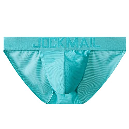 JOCKMAIL Low Waist Mens Briefs Underwear Breathable Mesh Comfort Underwear Briefs Men Underpants