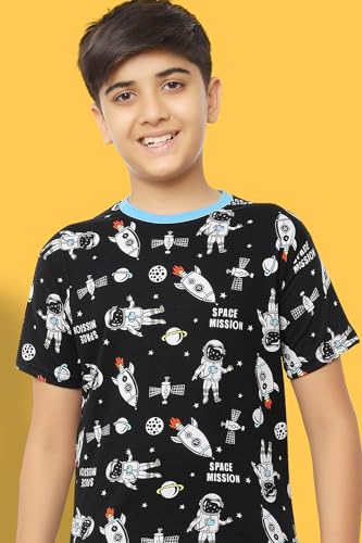 Image of Ninos Dreams Boys Cotton Coord Set /Boys Night Suit /Boys Loungewear /Boys Night Dress