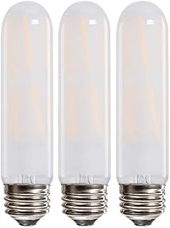 Leools T10 Led Bulb, 8W Dimmable Led Tubular Bulbs, 75 Watt Incandescent Bulb