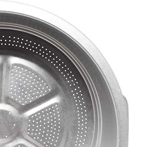 Thunder Group ALST001 Steamer Set, 11-3/8" Dia. x 12-1/2"H, 1/16" Perforations, Includes: 2 Perforated Stacks, 1 Bottom & 1 Cover, Aluminum by Thunder Group - Image 3