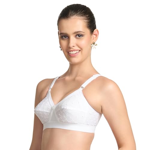 Image of TRYLO Women Bra Cotton Non-Padded