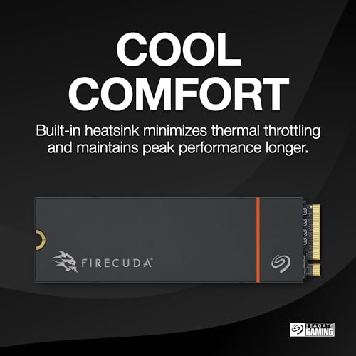 Seagate FireCuda ZP1000GM3A073 disque SSD .2 PCI Express 4.0 NVMe 3D TLC Neuf - vue 8