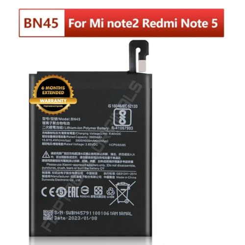 Image of BN45 Battery for Redmi Note 5 Pro MEI7S / MEI7 Battery with 6 Month Warranty****(Z2)