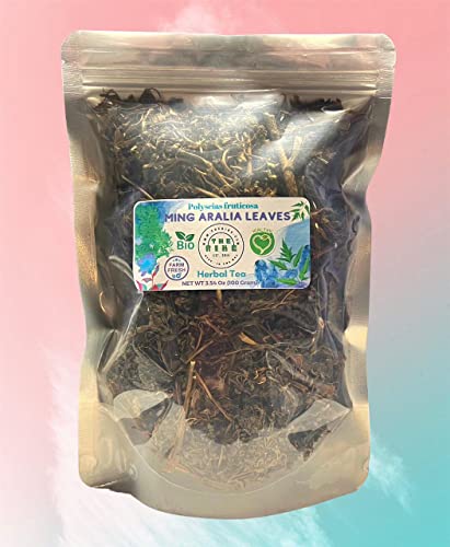 Ming Aralia Tea Organic Dinh Lang Tea Leaf Herbal Tea Polyscias Fruticosa Herbal Medicine Polyscias Ming Panax Fruticosum Detox Tea 100 Gram #TOP28