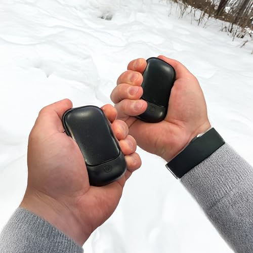 Chauffe-mains USB-C InGenious à recharge rapide avec diffusion thermique double face