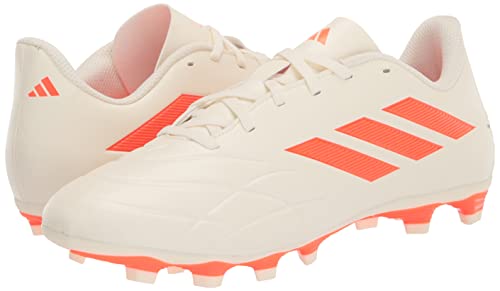 Adidas Unisex Copa Pure.4 Flexible Ground Soccer Shoe, Off White/Solar Orange/Off White, 12 Us Men #TOP6