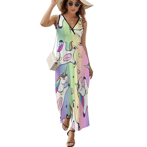Robe longue d'été sans manches pour rester fraîche et stylée