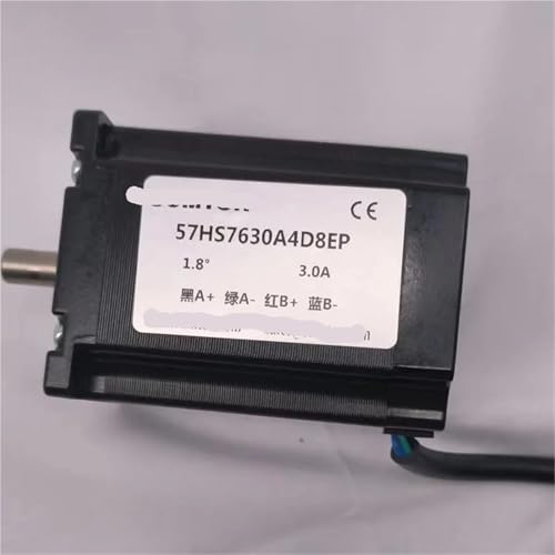Moteur pas à pas biphasé 1,8° avec arbre double de 8 mm