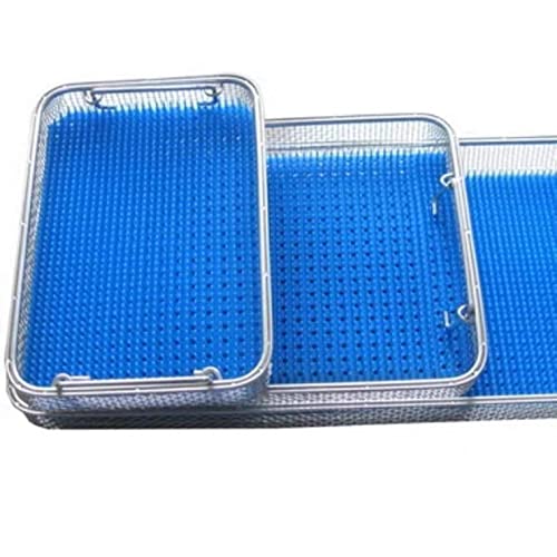 Stainless Steel Instrument Sterilization Baskets Disinfection Sterilization Ultrasonic Basket Tray Case Ultrasonic Cleaning Washing Sterilization Trays Opthalmic Ent #TOP1