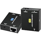 【POC Powered HDMI Extender】 El dispositivo adopta la tecnología POC, sólo necesita conectar un terminal adaptador TX para soportar todo el dispositivo, y la conexión es cómoda y rápida. La distancia de transmisión en CAT7 es de hasta 60 metros.(se recomienda utilizar CAT7 o un cable HDMI de mayor calidad)