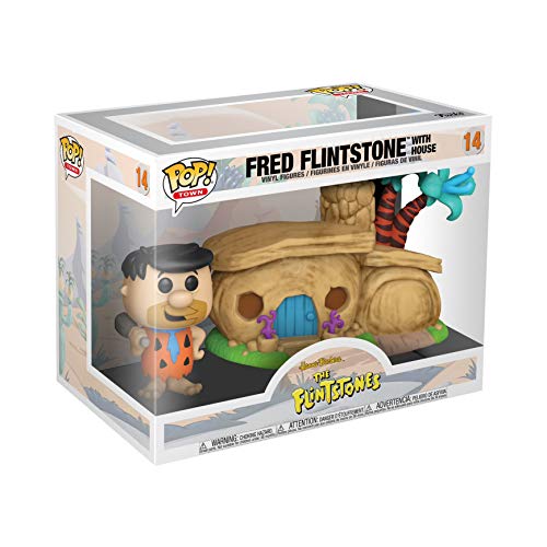 Funko Pop Town Fred Flintstone Home figurine Hanna Barbera idee cadeau anniversaire geek