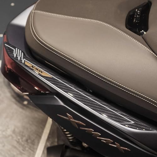 labelbike - 3D Aufkleber Motorrad Haltegriffe für Passagiere Schutz und Dekoration in Harz kompatibel mit Yamaha X-max 2023-2024