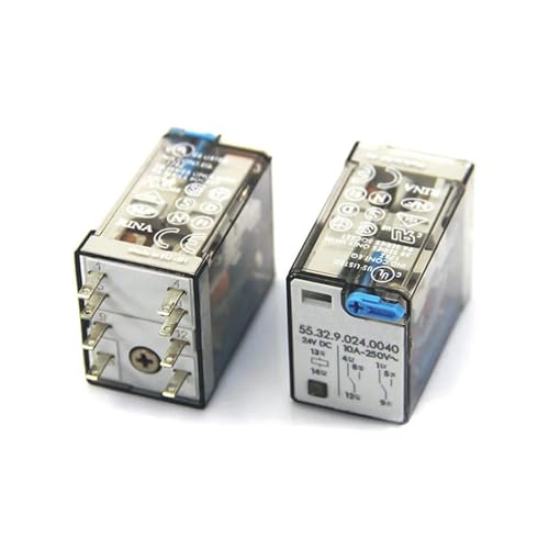 Relais 24V pour armoire électrique industrielle de puissance 10A DC24V 8 broches