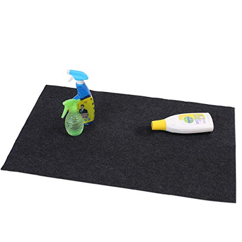 Sensko Under Sink Mat, Kitchen Cabinet Mat, Absorbent/Waterproof,Sink Drip Protector Tray ,Contains Liquids — Protects Cabinets,Washable(36" x 23.8") miniatura 4