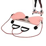 Máquina de torsión de cintura | Entrenador de fitness silencioso, tabla de torsión de cintura, para vientre, cadera, gimnasio, hogar, amigos, familia, mujeres y hombres