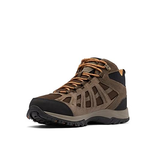 Columbia Redmond 3 Mid Waterproof Botas Montaña De Senderismo Y Trekking impermeables para Hombre, Marrón (Cordovan x Elk), 42 EU