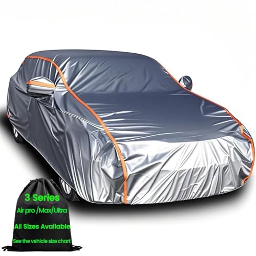Image of Outdoor Wagon Cover Waterproof All Weather Rain UV Protection Heavy Duty Car Covers for Automobiles Full Exterior Cover Fit Wagon 178 inch to 191 inch