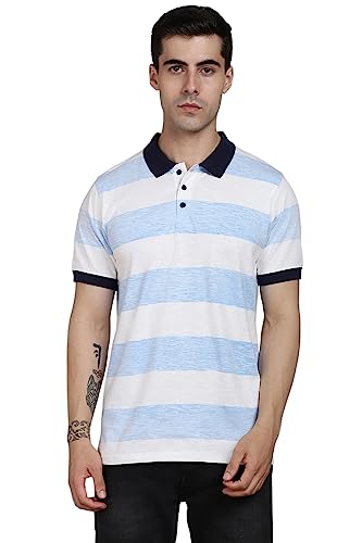 Image of Dennis Lingo - Men's Regular Fit Solid Polo T-Shirt (Cotton)