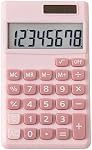 Small Mini Solar/Battery Powered Cute Pocket Standard Function Calculator, 2.7x4.5 Inches, ABS Plastic, Perfect for Office, Home, School