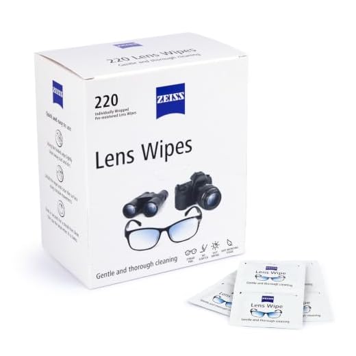 Zeiss Lens Wipes, White, 220 Count…