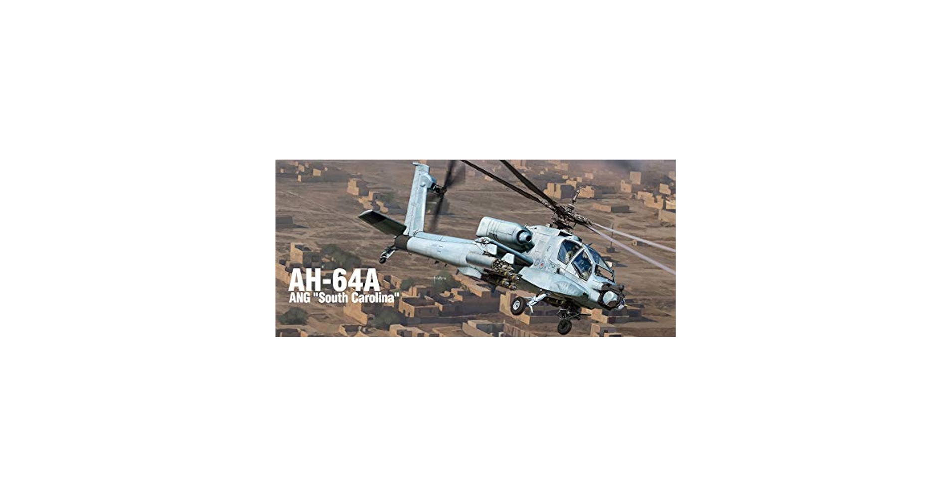 プラモデル完成機　1/35　AH-64A ANG「South Carolina」 AH-64A ANG South Carolina - Academy 12129 | kingshobby.com