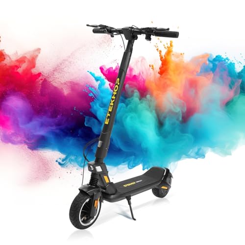 ETEKHOP Electric Scooter for Adults, 500W/1000W Peak Power, Up to 24 MPH, 28/30 Miles Range, 8.5