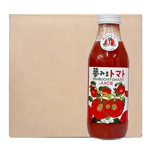 随時発送中 食塩無添加 トマトジュース 無塩 トマトジュース無塩 瓶 500ml×6本入 1ケース(1箱)