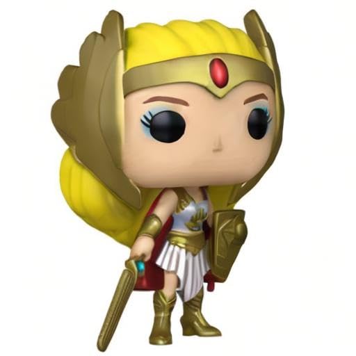 Funko 63691 Pop! Retro Toys: Masters of the Universe - She-Ra (Wondrous Convention Limited Edition) #38, Metallic - Image 4