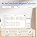 Digital Calendar 15.6 inch ECalendar Planner Wall Touch Screen, Electronic Calendars for Family Organizer, Smart Chore Chart Sync with Phone by App for Meal Planner, Photo Share Stand & Wall Mount
