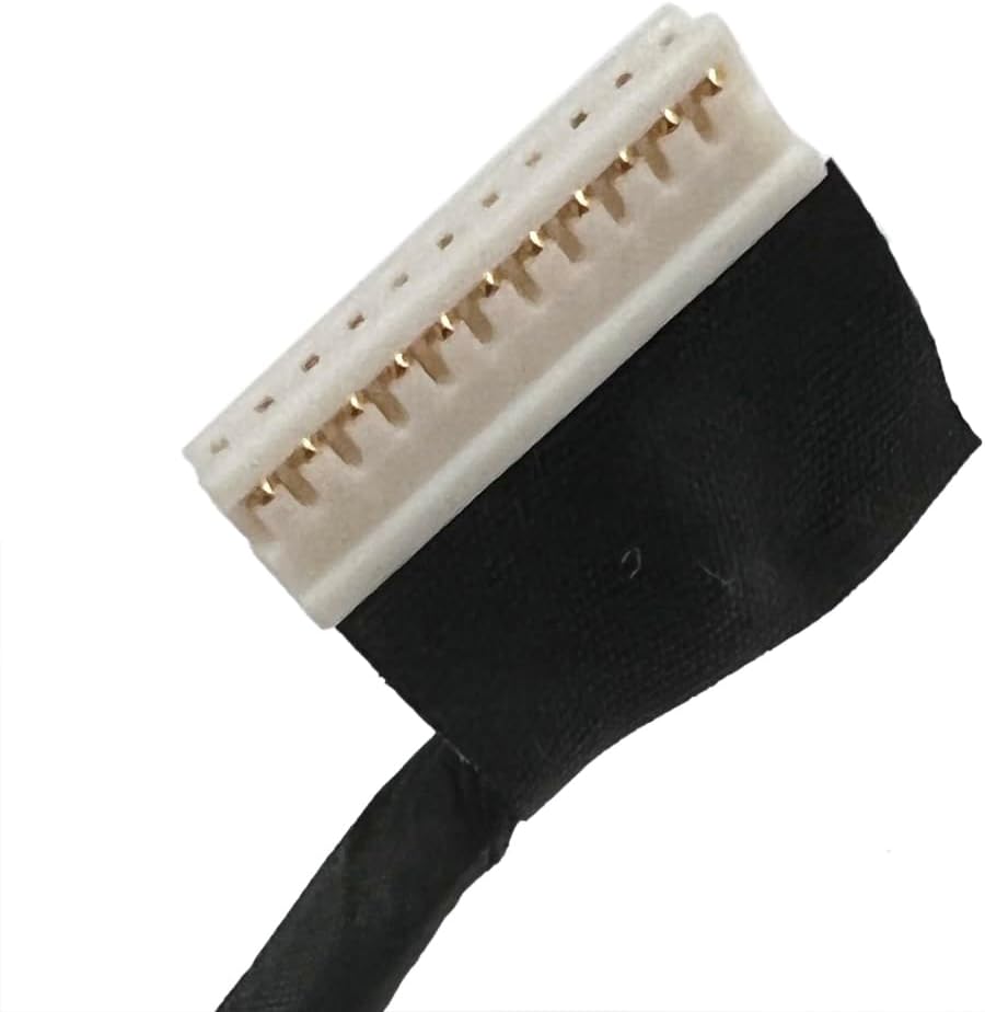 HSSDTECH DC Power Jack Cable Charging Port Socket Replacement for Razer Blade 15 RZ09-0369 DA560 /Blade Pro 17 RZ09-0329 DA750 /Blade 15 RZ09-0328 DA550 12941301-00 DC Power Jack Charging Cable Wire