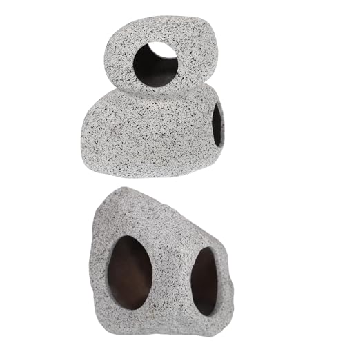 Cachette pour aquarium avec trou pour reproduction de crevettes