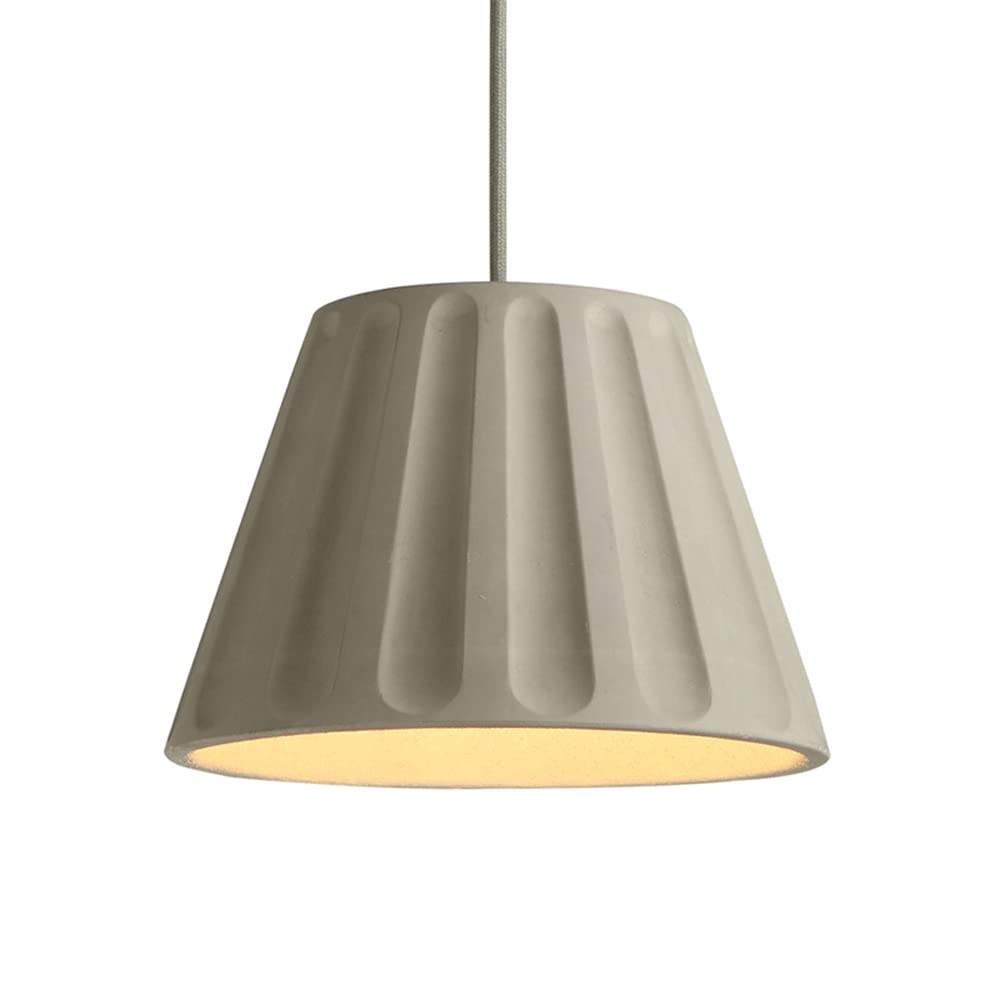 Lampe en ciment E27 suspendue minimaliste pour bureau et hôtel chic