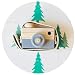 Produktbild Kleinkindspielzeug Longra Niedliche Baby Kinder Holz Kamera Spielzeug Kindermode Bekleidung Accessory Zubehör sicher und natürlich Motorikspielzeug Geburtstag Weihnachtsgeschenk Spielzeug (Gray)