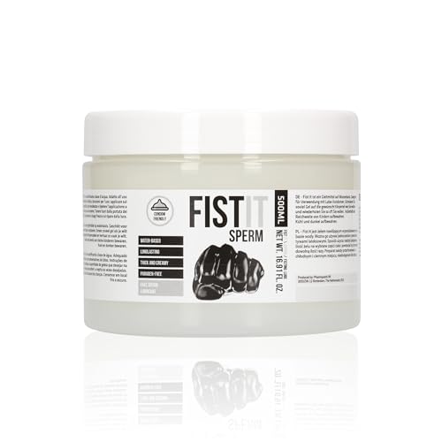 Lubrifiant faux sperme Shots Fist It PHA099 à base d'eau - Flacon de 500 ml