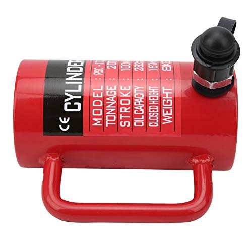 Image of Stylebest 20T Hydraulic Cylinder Strong Industrial Plunger Tool for Power and Construction Small Spaces 100mm Stroke