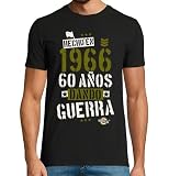 latostadora Camisetas Regalo 60 Cumpleaños Hombre - Camiseta 60 Años Hombre - Camiseta 1966
