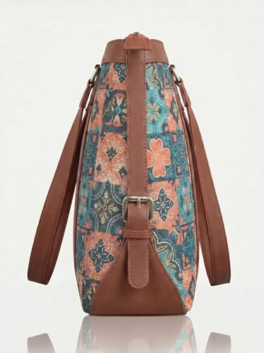 Image of Stylish Tote Bags for Office Use | Laptop Bag 15.6 inch | Purse for Women | Vegan Leather Handbag | Daily & Travel Use |