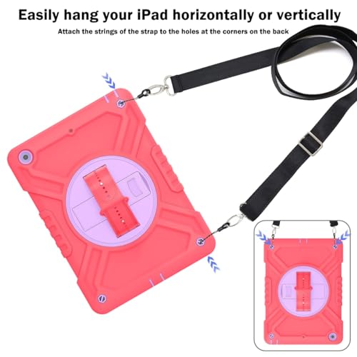 Funda iPad 9.7 resistente para el aprendizaje infantil y viajes 4