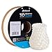 Inland 1.75mm Natural PLA 3D Printer Filament - 1kg Spool (2.2 lbs)