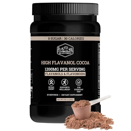 Black Forest High Flavanol Cocoa Powder - 1200mg Flavanols &