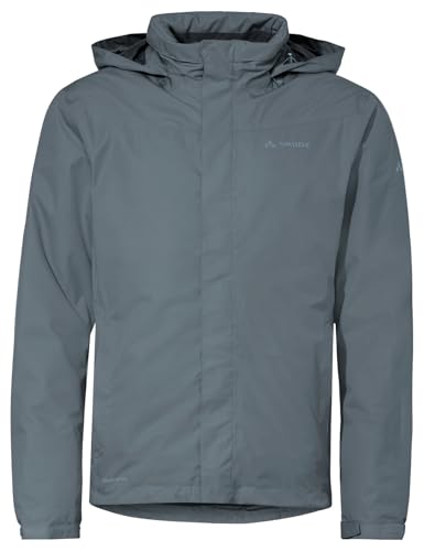 VAUDE Herren Fahrrad- Regenjacke Escape Bike Warm Jacket, wärmend, wasserdicht, winddicht und atmungsaktiv, heron, L