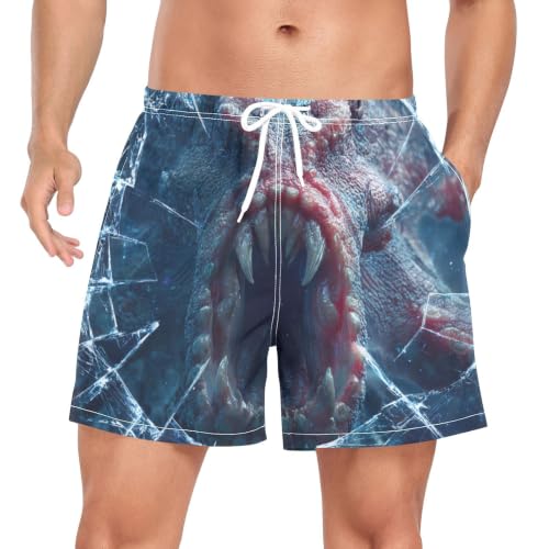 Bañador de secado rápido para hombre short de playa Angry Kraken 3D