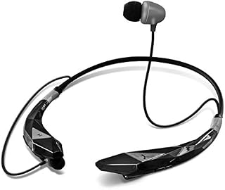 Aduro Amplify Pro SBN45 Wireless Stereo Bluetooth Around The Neck Earbud Headphone Headset