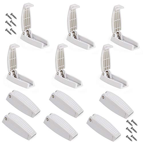 Kohree RV Door Catch Rv Door Holder, 12PCS Door Latch Door Clip Compartment