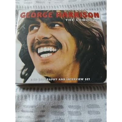 The Lowdown Biography and Interview CD SET The Low down on George Harrison The Beatles Guitarist and Songwriter 2 CD