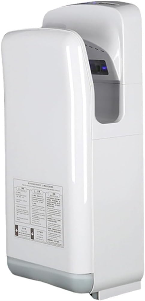 Automatic Hand Dryer Filtered Vertical Compact High Speed Jet-Type Hands Drying Machine for Bathrooms 850W,