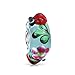 Bling Jewelry Ladybug Insect Flower Lampwork Murano Glass 925 Sterling Silver Core Spacer Bead Fits European Charm Bracelet pour Femmes