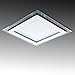 Produktbild Greenice | Downlight-Led Quadrat Mit Glas 160X160Mm 12W 900Lm 30.000H | Warmes weiß