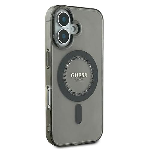 Étui Guess pour iPhone 16 Plus 6.7 étui rigide IML Rhinestones MagSafe Neuf - vue 5
